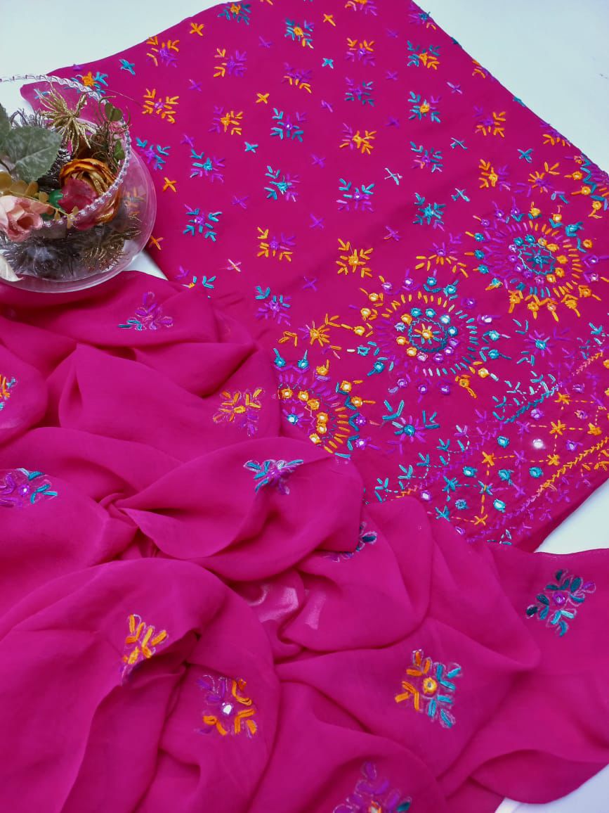 3-Piece Handmade Lawn Paka Sheesha