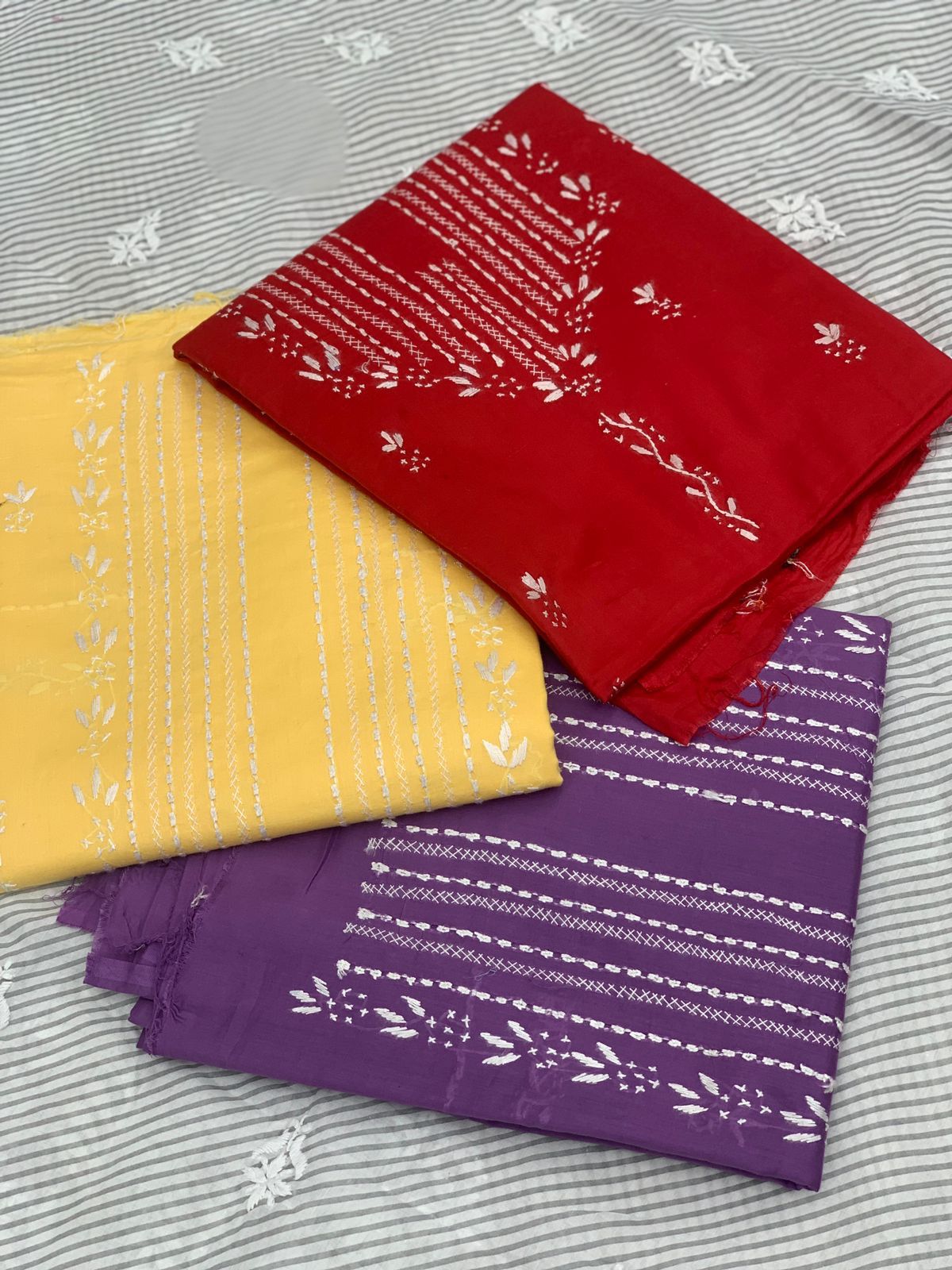 3-Piece Lawn Suit Tarkashi Work