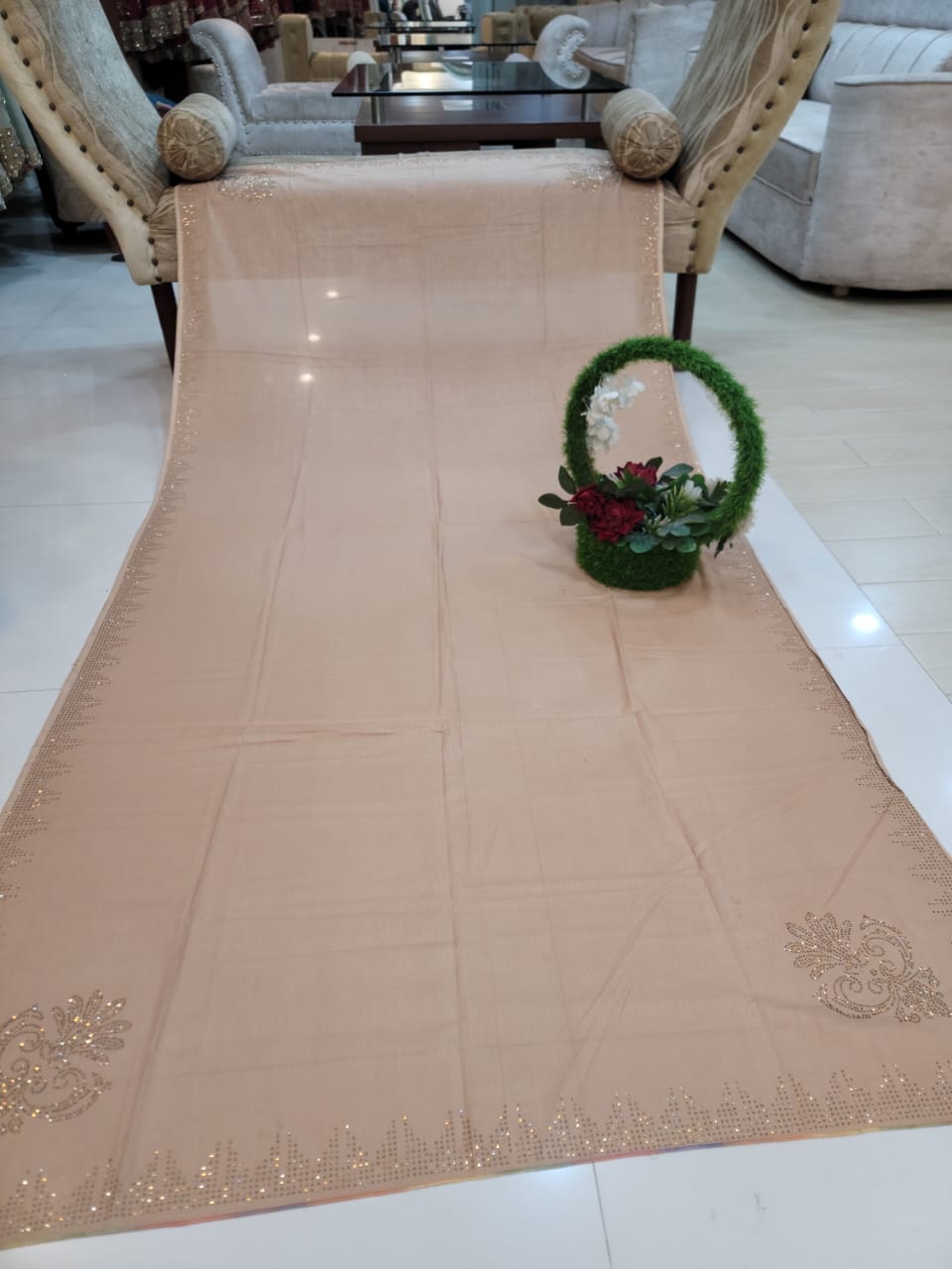 Lawn Stonework Dupatta