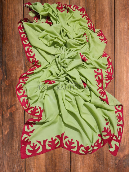 Swiss Lawn Appliqué Work Shawls