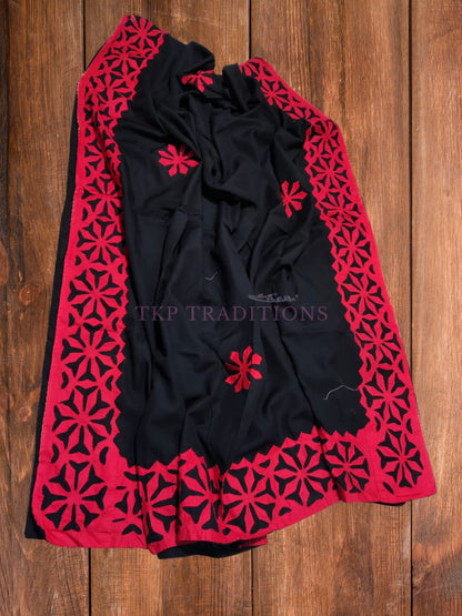 Swiss Lawn Appliqué Work Shawls