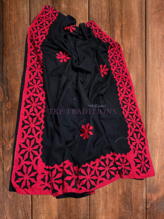 Swiss Lawn Appliqué Work Shawls