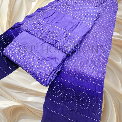 3-Piece Tye & Dye Handmade Chunri Lawn Suit