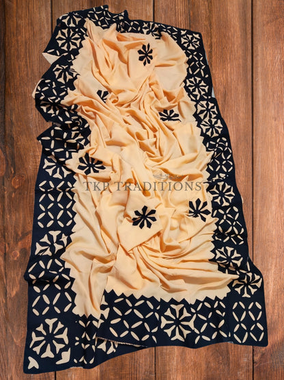 Swiss Lawn Appliqué Work Shawls