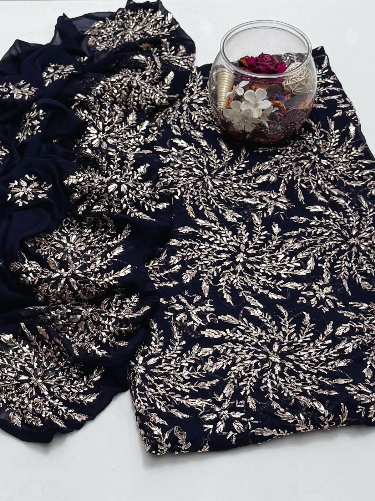 2-Piece Marori Gota Chiffon