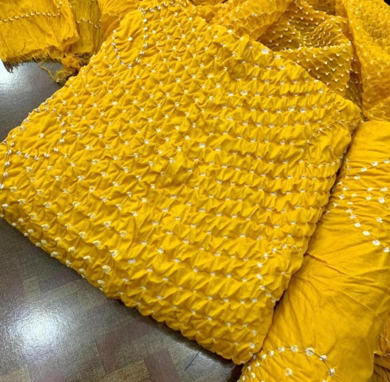 3-piece Lawn Handmade Chunri Suit