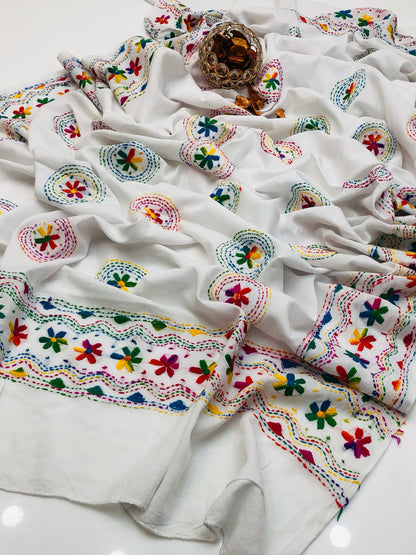 Handmade Lawn Dupatta