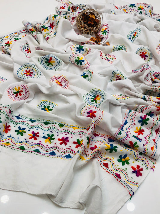 Handmade Lawn Dupatta