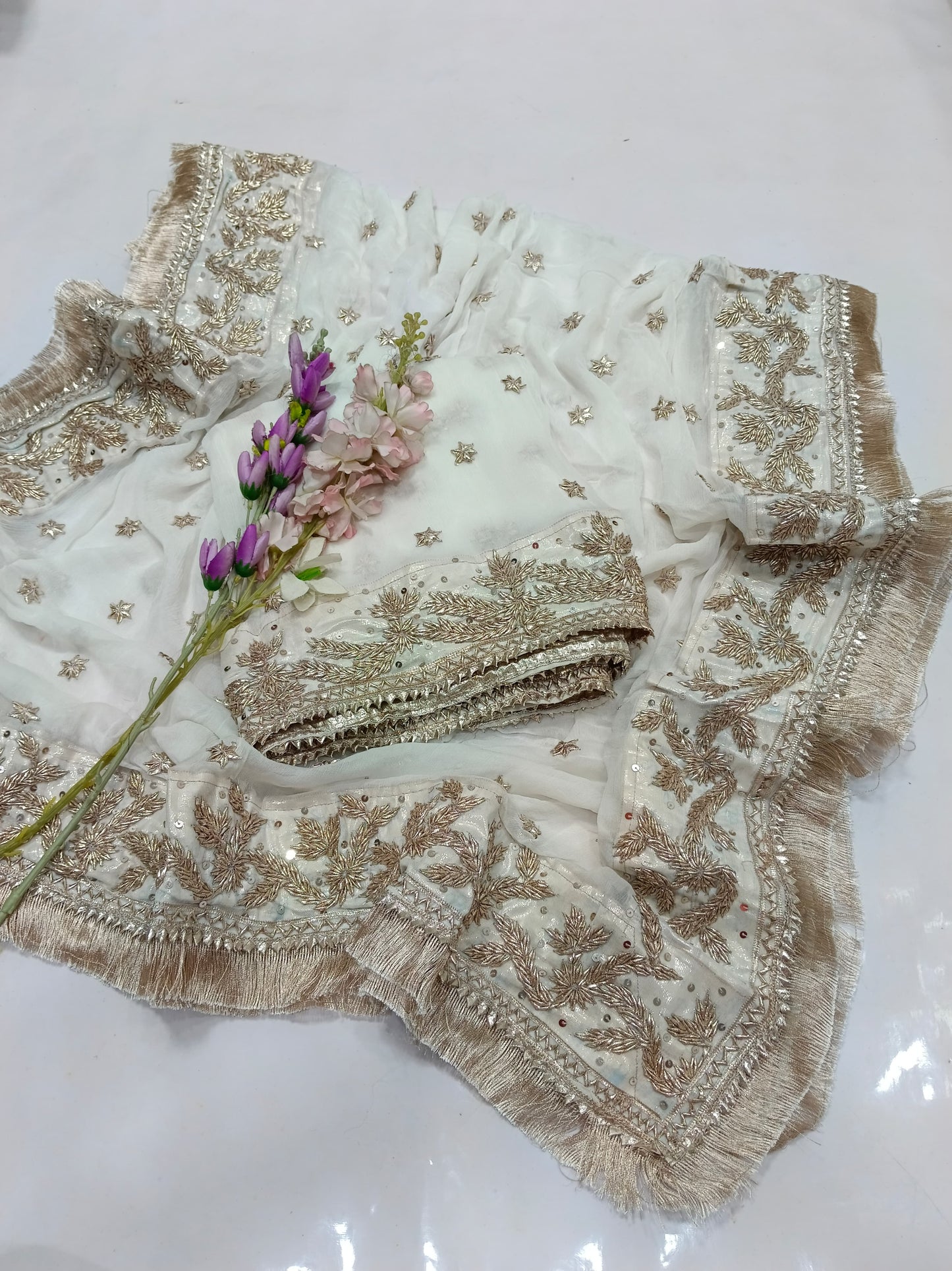 2-Piece Bamber Chiffon Dyeable Marori Gotta Work