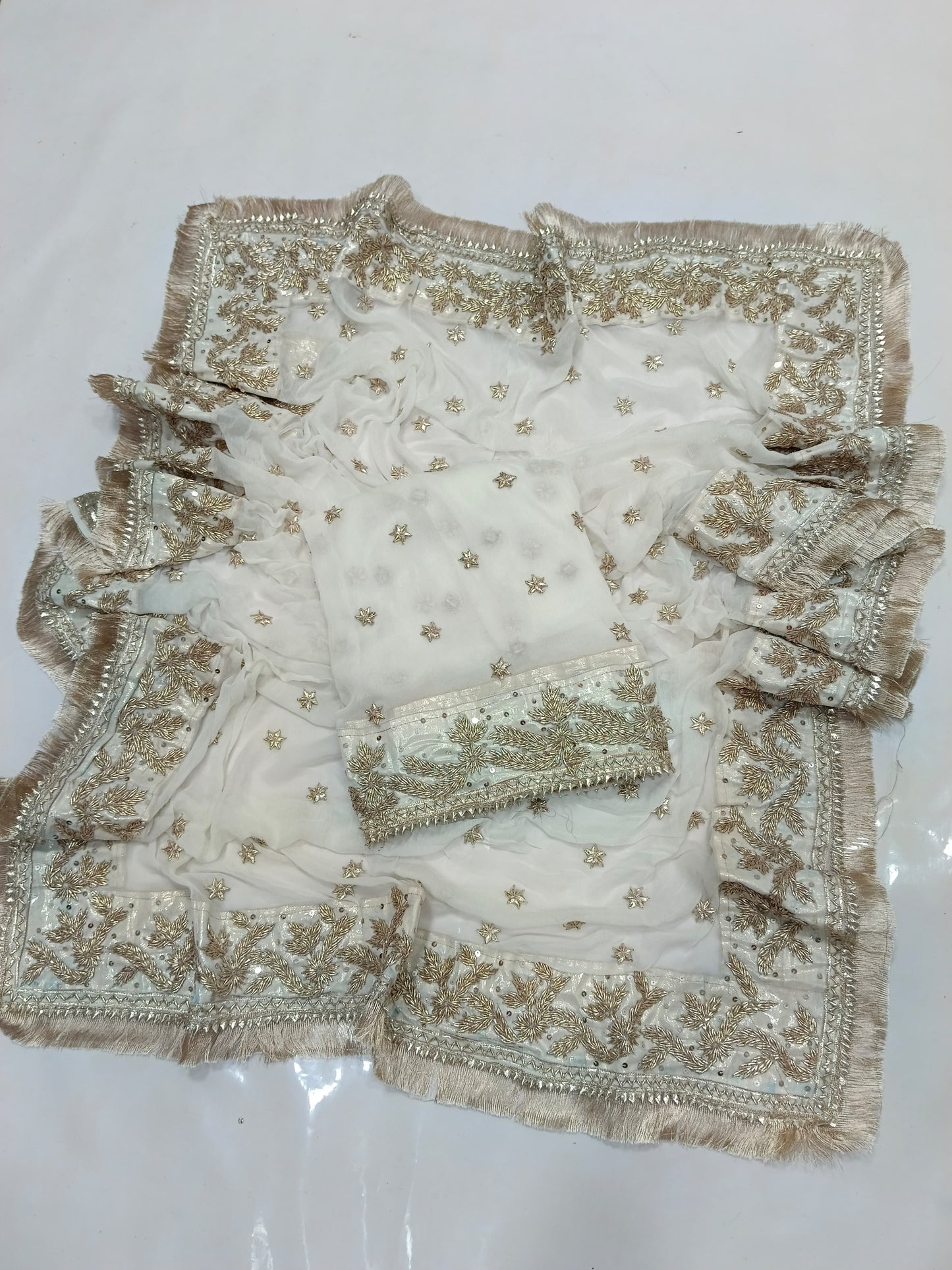 2-Piece Bamber Chiffon Dyeable Marori Gotta Work