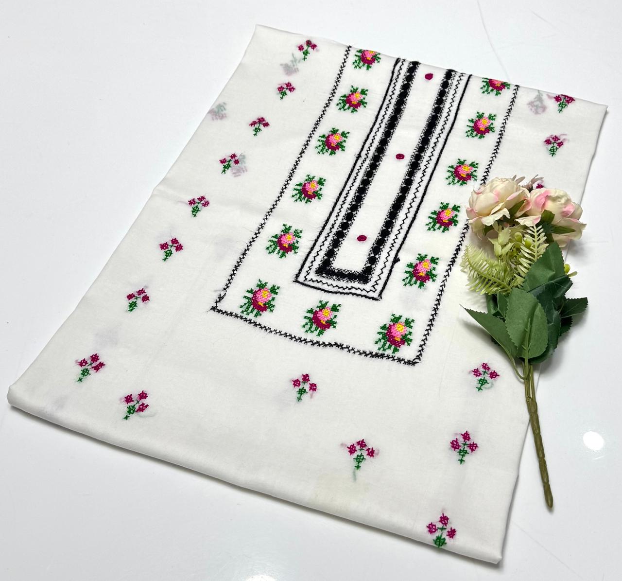 1 piece Handmade cross stitch shirts