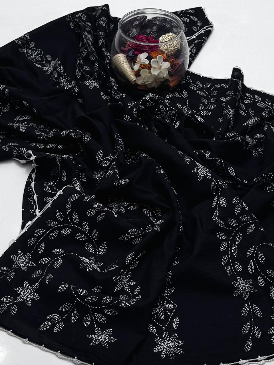 Handmade Lawn Dupatta 02