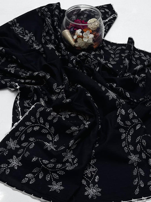 Handmade Lawn Dupatta 02
