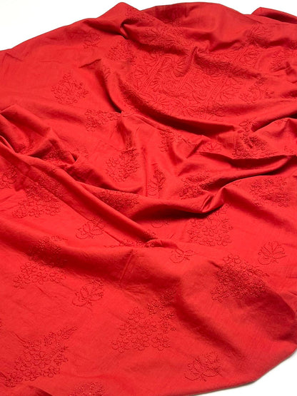 1 piece Handmade Lucknow chickenkari shirt.